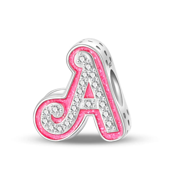 Barbie Initials Charm