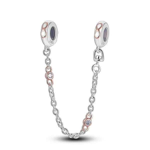 Pink Infinity Safety Chain